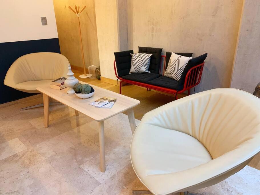 Pa - Loft A Unos Pasos De Reforma El Angel Y El Cas Embajada Usa Mexico City Luaran gambar