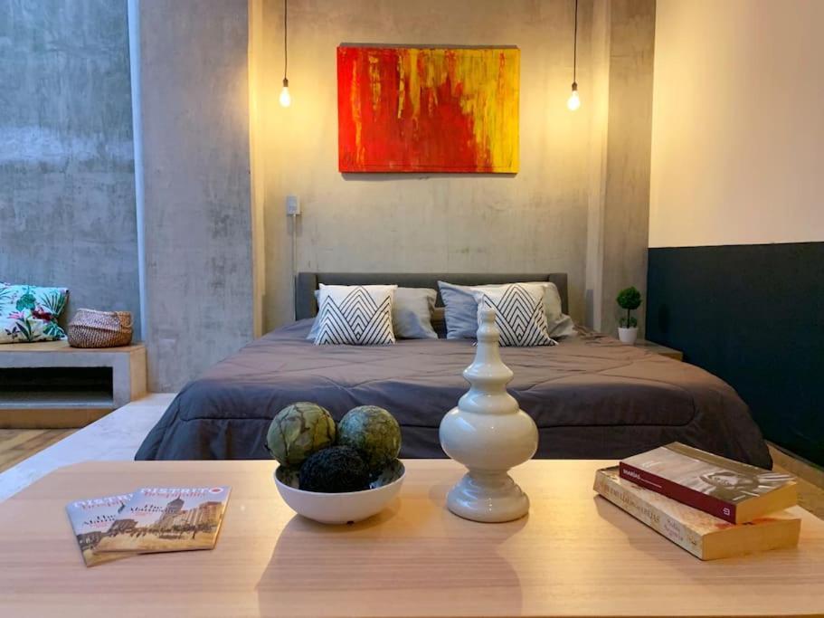 Pa - Loft A Unos Pasos De Reforma El Angel Y El Cas Embajada Usa Mexico City Luaran gambar